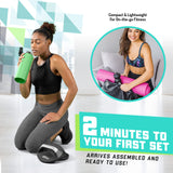 Elite Sportz Push Up Bars - You Will Feel Less Wrist Pain Than When Doing Normal Pushups. Very Sturdy and Won’t Slide Around Elite Sportz Equipment