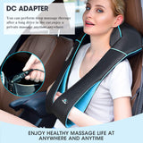 Neck Massager with Heat - Electric Shiatsu Deep Kneading Back Massage for Neck Pain, Shoulder, Waist, Relax MagicMakers