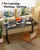 Standing Desk, 71 x 32'' Height Adjustable Sit Stand Desk with Large Splice Board Desktop Ergonomic Memory Presets Computer