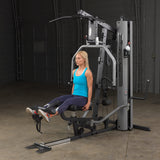 Body-Solid (G5S) Multi-Station With 210lb Selectorized Weights Stack Home Gym Machine, Arm & Leg Strength Training Equipment Functional Exercise Workout Station for Weight lifting and Bodybuilding Body-Solid