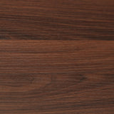 Tribesigns 80'' L-Shaped Desk Set of 4, Large Executive Office Desk with 55'' Drawers Cabinet, Modern Computer Table with Storage Shelves, Business Furniture for Office, Walnut & Black