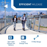 Hiboy S2 Electric Scooter - 8.5" Solid Tires - Up to 17 Miles Long-Range