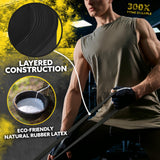 Long Resistance Bands for Working Out Men and Women - Set of 5 Pull-Up Bands, Pull Up Assistance Bands - Workout Bands Resistance for Men - Stretch Bands for Exercise Bands Resistance Bands Set