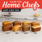 Gourmia Bread Maker with 2 LB Loaf Capacity - 13 Presets Jam Mode, Automatic Ingredient Dispenser, Customizable Crust Options, Keep Warm & Delay Start, Dishwasher Safe Parts