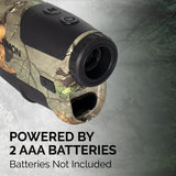 Rangefinder Hunting Laser Range Finder Camo 900 Yards Waterproof Archery Rangefinders, 6X Magnification AILEMON