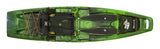 Perception Kayaks Outlaw 11.5 - Sit on Top Fishing Kayak - Fold Away Lawn Chair Seat - 4 Rod Holders - Integrated Tackle Trays - 11.5 ft - Moss Camo
