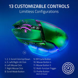 Razer Basilisk V3 Pro 35K Wireless Gaming Mouse, Phantom Green
