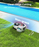 YARDCARE N1600 PRO Wireless Robot Lawn Mower, RTK+Vision Navigation, 0.4 Acre Coverage, APP Smart Control, Multi-Zone Mowing, Ordered Cutting Path, Smart Robot Lawn Mower for Yards
