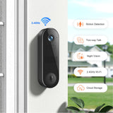 Fazoxo 2K FHD Wireless Camera for Home Security,Wi-Fi Video Doorbell Camera