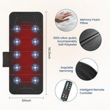 COMFIER Full Body Massage Mat with Heat, Back Massager with 10 Vibration Motors, 4 Heating Zones, Foldable Relaxation Pad for 3 Adjustable Intensity– Vibration Massage Only, Mothers Day Gift