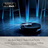 Shark UV Reveal PowerDetect Robot Vacuum, Espresso, RV3024XEUSPU