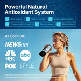 Energilz Hydrogen Water Bottle | 16.2 oz (480 ml) Hydrogen Water Generator | 6000 PPB Hydrogenator Machine | SPE/PEM Ionizer Generator (Black)