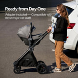 Mompush Ultimate2 Full-Size Stroller, Reversible Seat, Infant to Toddler