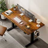 Electric Standing Desk, Height Adjustable Home Office Desk with Memory Presets & Cable Management