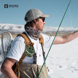 Booms Fishing Portable Trash Pouch: Silicone Expandable & Collapsible Fishing Line Waste Cantainer - Eco-Friendly Reusable Garbage Holder for Fishing, Hiking, Camping & Outdoor Activities - ST2 Green