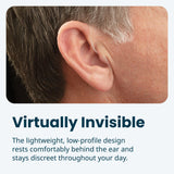 MDHearing VOLT OTC Hearing Aids for Seniors – Behind-the-Ear Hearing Aids