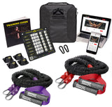 Crossover Symmetry Shoulder System Includes Two Sets of Resistance Bands Attachments Training Guide Exercise Chart Online Workouts for Home Fitness Rehab Rotator Cuff Exercises (Athletic, Wall Mounts)