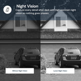 Luna Video Doorbell Camera Wireless, 2.4GHz Wi-Fi Doorbell with Chime