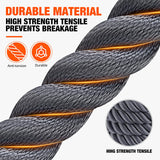 Weighted Jump Rope, 2lb Heavy Duty Jump Rope for Fitness, Battle Rope for Fitness Training, Full Body Exercise at Home Gym for Men and Women, Strengthening Legs, Arms and Stabilizing Muscles HOXWC