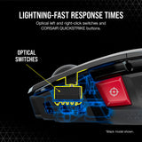 Corsair M65 RGB Ultra Wireless Tunable FPS Wireless Gaming Mouse - Sub-1ms Slipstream Wireless Technology