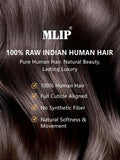 MLIP Body Wave Bundles Human Hair, 100% Raw Indian Hair, Full & Thick
