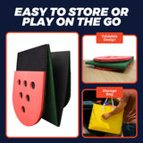 Golf Putting Game Set, Mini Golf Game Set with 2 Putters 2 Balls, 10 Feet Practice Putting Green Mat for Adults, Indoor Outdoor Backyard Party Game