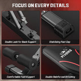 FLYBIRD Adjustable Bench,Utility Weight Bench for Full Body Workout- Multi-Purpose Foldable Incline Bench (Black) FLYBIRD