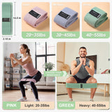 3 Levels Booty Bands Set, Resistance Bands for Working Out, Exercise Bands for Women Legs and Butt, Yoga Starter Set VITEVER
