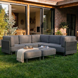 LayinSun 7 Pieces Patio Furniture Set