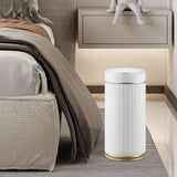 Bathroom Trash Can with Lid Automatic 2 Gallon Motion Sensor Garbage Bin, 7.5 Liter Smart Trash Bin Bathroom Decor