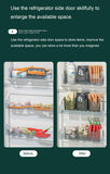 Lae Nuvole 2 Pack Adhesive Wall Storage Bins, Cabinet Door Organizer, Green