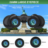 20x50 High Powered Binoculars for Adults, Waterproof Compact Binoculars with Low Light Vision for Bird Watching Hunting Football Games Travel Stargazing Cruise with Carrying Bag FLYANT