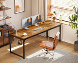 Coleshome 71 Inch Computer Desk with USB Ports, Large Office Desk