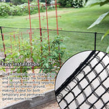 POYEE 15x15ft Bird Netting, 1/2-inch Square Mesh Garden Netting