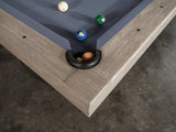 Nixon Billiards - Huck Slate Billiard Pool Table (Grey White Oak, 8 ft)