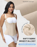SHAPSHE Waist Trainer for Women Tummy Control Corset Shapewear Back Support