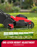 PowerSmart 21" Self-Propelled Cordless Lawn Mower, Brushless Motor, 2 x 40V 4.0Ah Battery & Charger (MB2420SA)