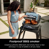 Ninja Woodfire ProConnect Premium XL BBQ Grill, 7-in-1, App Enabled, Blue