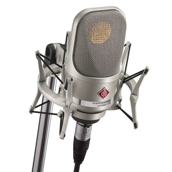TLM 107 Studio Set Multi-Pattern Condenser Microphone with Shockmount Nickel Neumann
