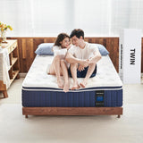 Coolvie California King Mattress 14 Inch, Hybrid Mattress for Adults