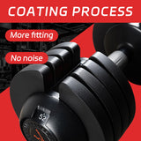 BOCHPOWER Adjustable Dumbbells Set of 2,Free Weights Dumbbells Set,52 lbs pair for Men/Women Gym Equipment for Home Strength Training Equipment(2 Box)