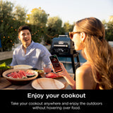 Ninja Woodfire ProConnect Premium XL BBQ Grill, 7-in-1, App Enabled, Blue