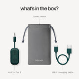 Twelve South AirFly Pro 2, Bluetooth Adapter, Pair 2 AirPods, Teal Ice
