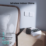 BOIFUN 2K Video Doorbell, Wireless Doorbell Camera, 166° Wide View & Chime