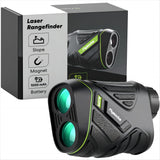 Flysocks Golf Rangefinder with Slope, 1200 Yards Laser Range Finder, 7X Magnification, Rechargeable Range Finders