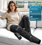 Air Compression Leg & Foot Massager with Heat – Relief for Circulation, Fatigue & Tension – Relaxing Gifts for Dad, Mom, Men & Women – Ideal for Father’s Day, Mother’s Day, Christmas & Birthdays