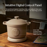 Our Place Dream Cooker | 6 Qt Ceramic Nonstick Multicooker & Pressure Cooker with Touchscreen Controls & Auto Steam Release | 4 Modes: Pressure Cook, Sauté/Sear, Slow Cook & Warm | Steam