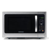Farberware 1.2 Cu. Ft. Countertop Microwave Oven – 1000 Watts Power, Smart Sensor Auto Cook Settings, Defrost, Easy Clean and Child Safety Lock - Stainless