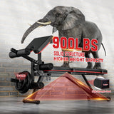 XDDIAS Weight Bench, 900LBS Workout Bench With Leg Extension For Home Gym Equipment, Adjustable Strength Training Bench with Preacher Curl Pad And Extended Headrest, Bench For Full Body Fitness