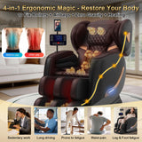 VireoNest 2026 Massage Chair Full Body, Zero Gravity Massage Chair Recliner - Upgraded 10-Point Roller, Heating, Airbags, Foot Roller, Shiatsu Full Body Massage Chairs, Gift for Parent